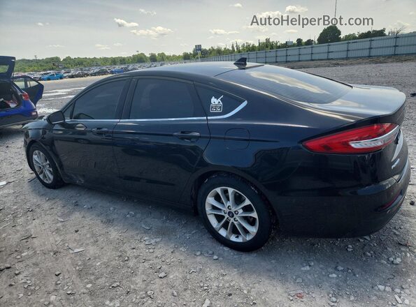 3FA6P0HD9LR191277 2020 FORD FUSION Black Задня ліва чверть