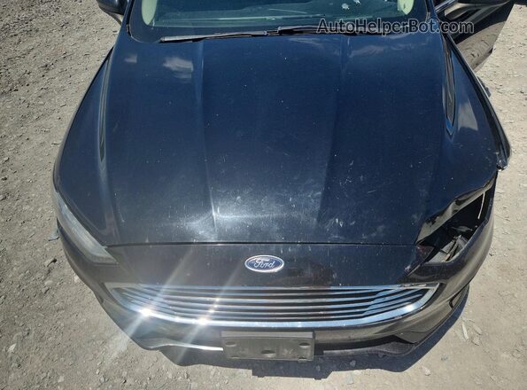 3FA6P0HD9LR191277 2020 FORD FUSION Black Вид задньої частини салону