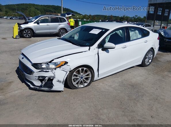 3FA6P0HD9LR212306 2020 FORD FUSION White Przód lewy