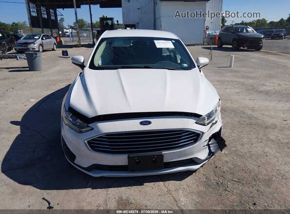3FA6P0HD9LR212306 2020 FORD FUSION White Widok zestawu wskaźników
