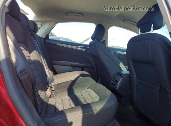 3FA6P0HD9LR230546 2020 FORD FUSION Red უკანა სავარძლების ხედი