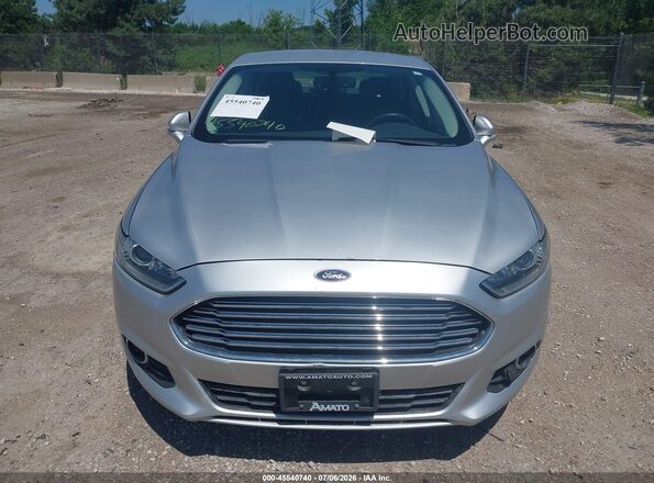 3FA6P0HDXGR149948 2016 FORD FUSION Серебряный Вид спереди