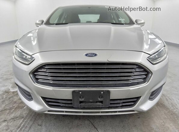 3FA6P0HDXGR225751 2016 FORD FUSION Серебряный Вид спереди