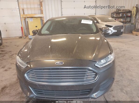 3FA6P0HDXGR238659 2016 FORD FUSION Gray წინა ხედი
