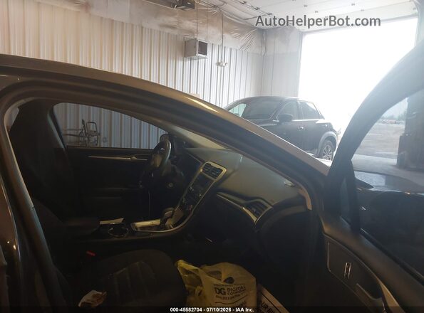 3FA6P0HDXGR238659 2016 FORD FUSION Gray წინა სალონის ხედი