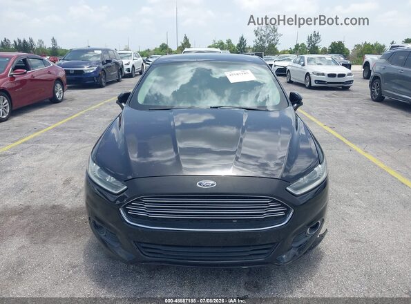 3FA6P0HDXGR284671 2016 FORD FUSION Black ხელსაწყოთა პანელის ხედი