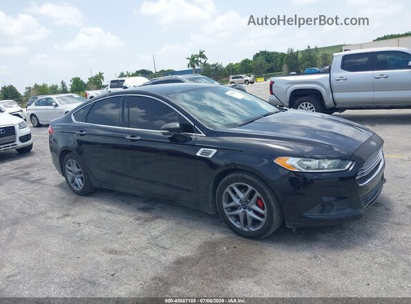 3FA6P0HDXGR284671 2016 FORD FUSION Black უკანა სალონის ხედი