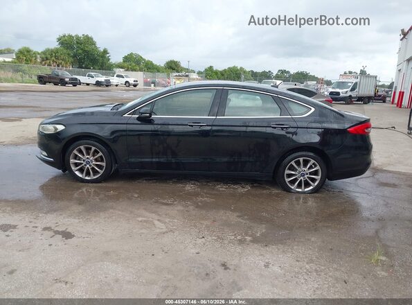 3FA6P0HDXHR250313 2017 FORD FUSION Black Панорамний вид салону 360°