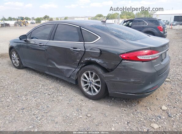 3FA6P0HDXHR407760 2017 FORD FUSION Gray უკანა მარცხენა
