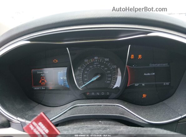 3FA6P0HDXHR407760 2017 FORD FUSION Gray უკანა სავარძლების ხედი