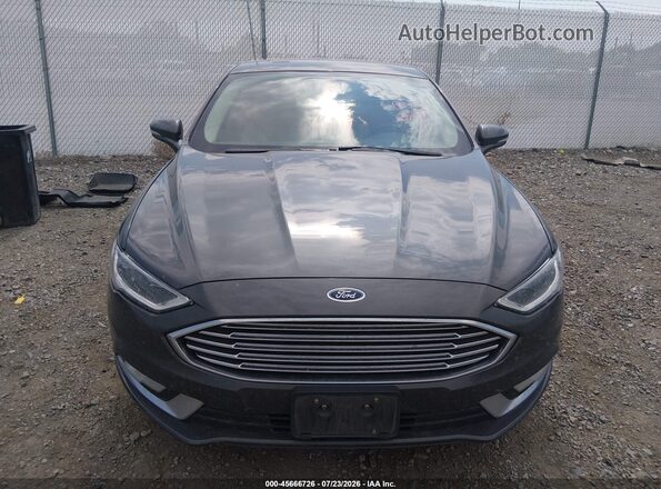 3FA6P0HDXHR407760 2017 FORD FUSION Gray ხელსაწყოთა პანელის ხედი