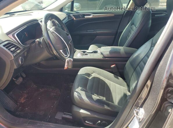 3FA6P0HDXJR245957 2018 FORD FUSION Gray Widok wnętrza z przodu