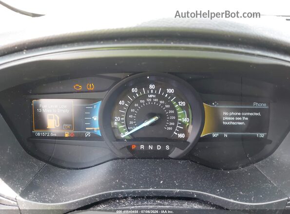 3FA6P0HDXJR284127 2018 FORD FUSION Gray Rear seats view