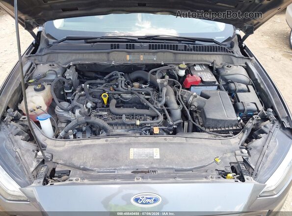 3FA6P0HDXJR284127 2018 FORD FUSION Gray Rear view