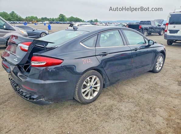 3FA6P0HDXKR173370 2019 FORD FUSION Black Tył prawy