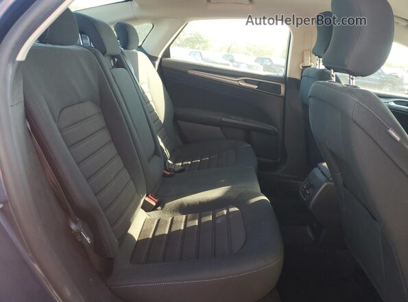 3FA6P0HDXKR275381 2019 FORD FUSION Синий Вид задних сидений