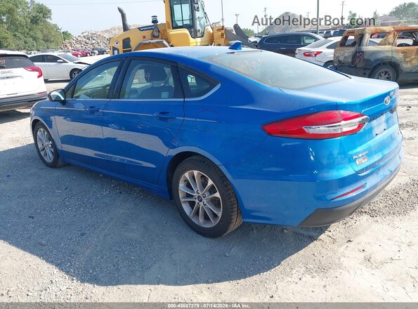 3FA6P0HDXLR105863 2020 FORD FUSION Синий Задняя левая четверть