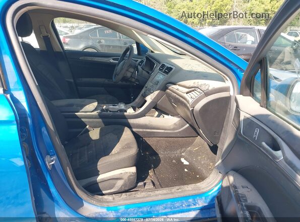 3FA6P0HDXLR105863 2020 FORD FUSION Синий Вид салона спереди