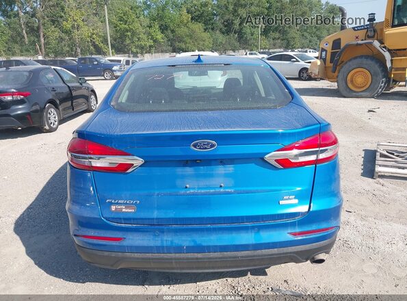 3FA6P0HDXLR105863 2020 FORD FUSION Синий 