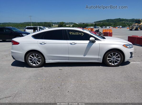 3FA6P0HDXLR169871 2020 FORD FUSION Белый Вид задней части салона