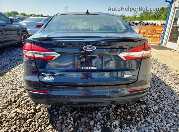 3FA6P0HDXLR226232 2020 FORD FUSION Blue Rear view