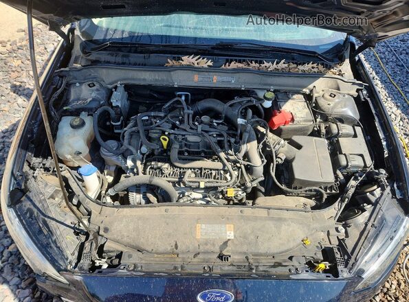 3FA6P0HDXLR226232 2020 FORD FUSION Blue Rear interior view