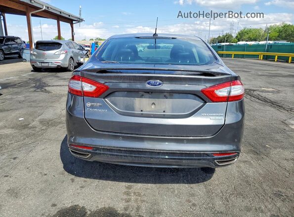 3FA6P0K90GR118955 2016 FORD FUSION Gray Հետևի տեսք