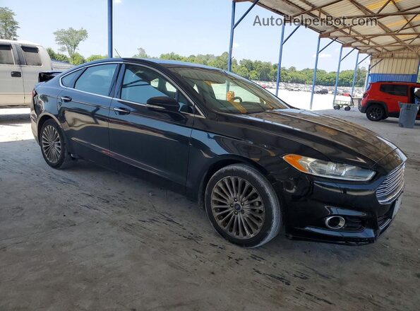 3FA6P0K90GR390003 2016 FORD FUSION Black Przód prawy