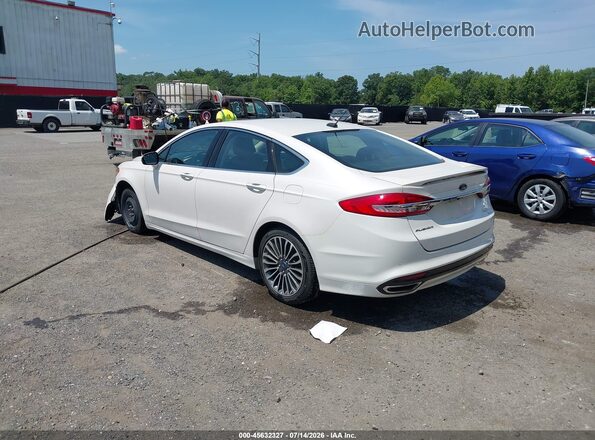 3FA6P0K90HR166473 2017 FORD FUSION White Tył lewy