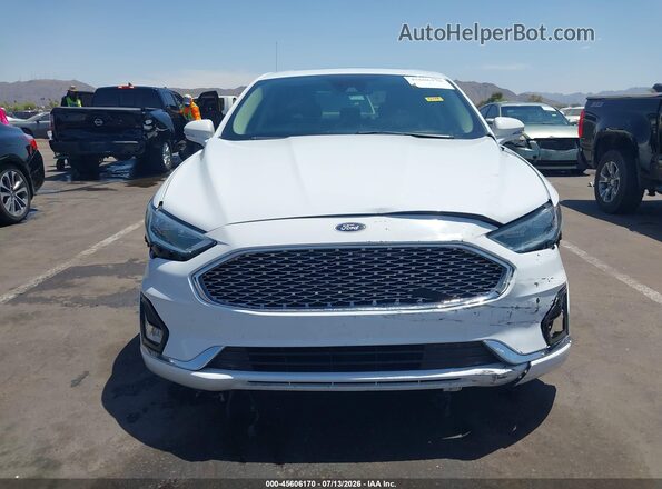 3FA6P0K90KR104238 2019 FORD FUSION Белый Вид щитка приборов