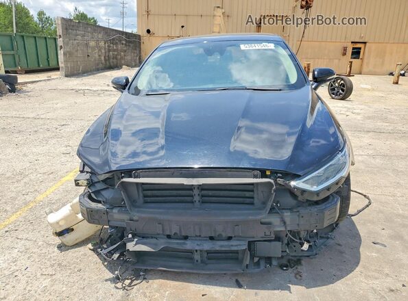3FA6P0K90KR253085 2019 FORD FUSION Black Widok z przodu