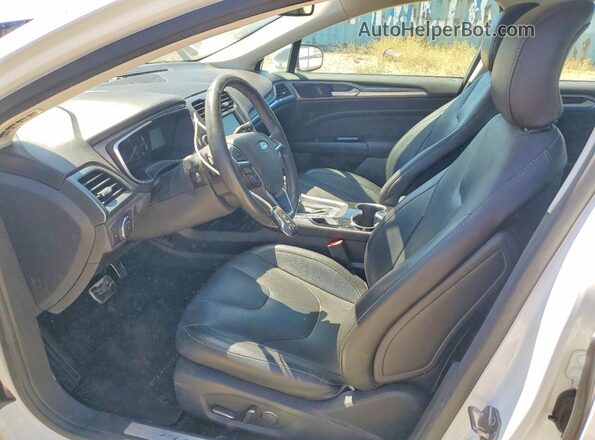 3FA6P0K92GR150676 2016 FORD FUSION White Вид салону спереду