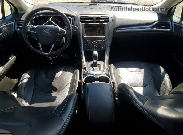 3FA6P0K92GR150676 2016 FORD FUSION White Вид панелі приладів