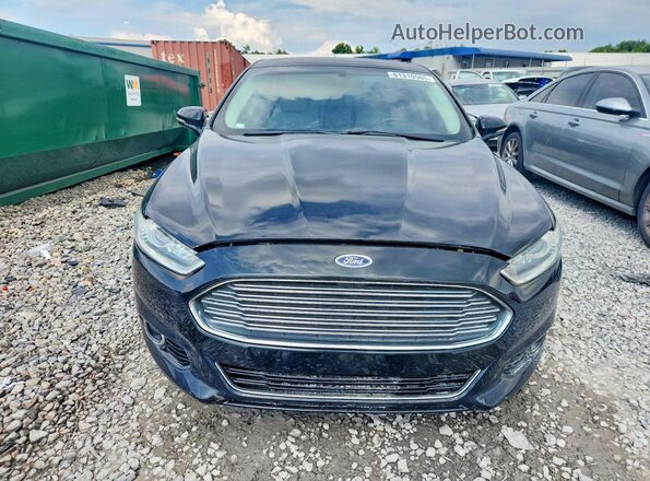 3FA6P0K92GR197691 2016 FORD FUSION Black Widok z przodu