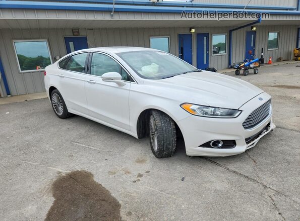 3FA6P0K92GR235520 2016 FORD FUSION Белый Передняя правая четверть