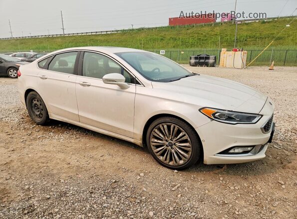 3FA6P0K92HR136830 2017 FORD FUSION White წინა მარჯვენა