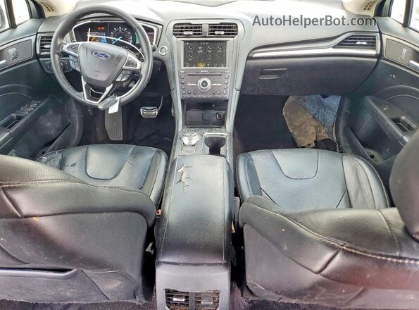 3FA6P0K92HR212305 2017 FORD FUSION White Dashboard view
