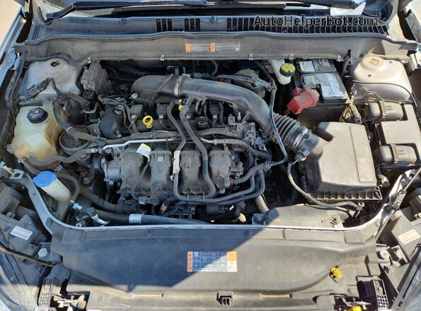3FA6P0K92LR116506 2020 FORD FUSION Silver Vista interior trasera