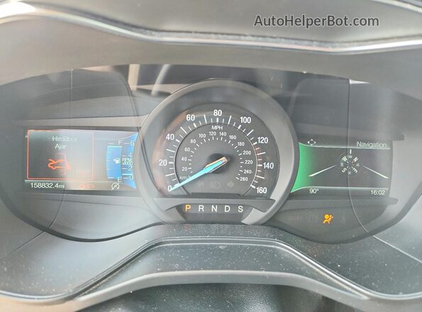 3FA6P0K92LR116506 2020 FORD FUSION Silver Vista del cuadro de instrumentos