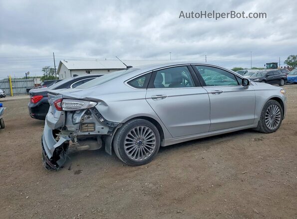 3FA6P0K93GR360896 2016 FORD FUSION Silver Trasero derecho
