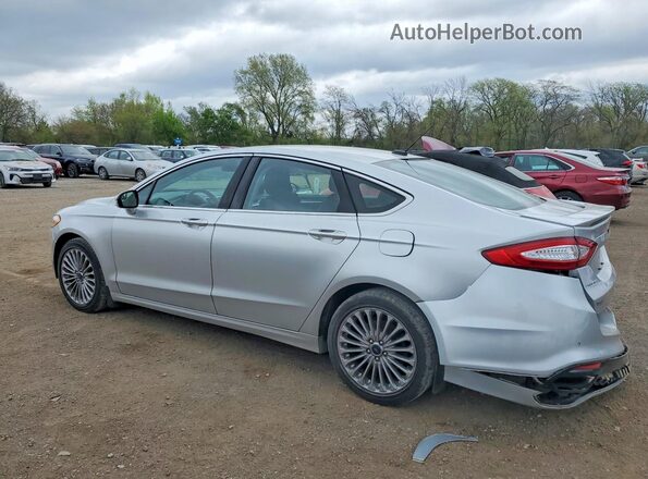 3FA6P0K93GR360896 2016 FORD FUSION Silver Trasero izquierdo