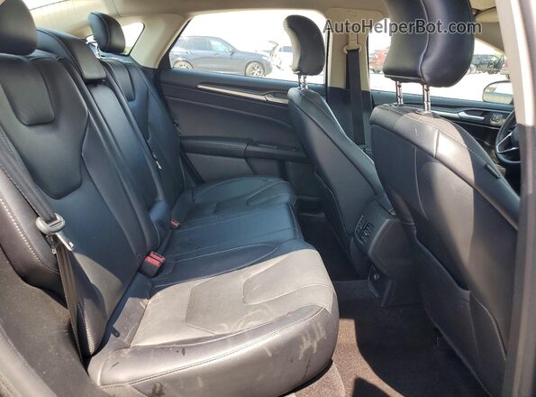 3FA6P0K93HR115176 2017 FORD FUSION Gray Rear seats view