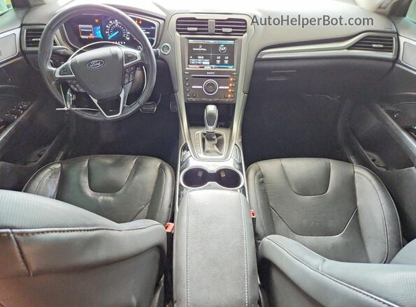 3FA6P0K94GR399660 2016 FORD FUSION Black Вид панелі приладів