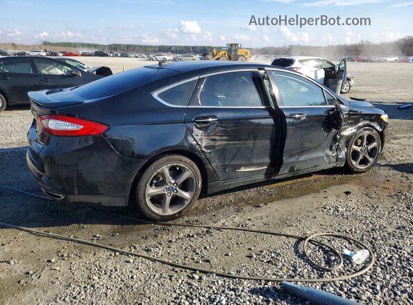 3FA6P0K94GR400564 2016 FORD FUSION Black Задня права чверть