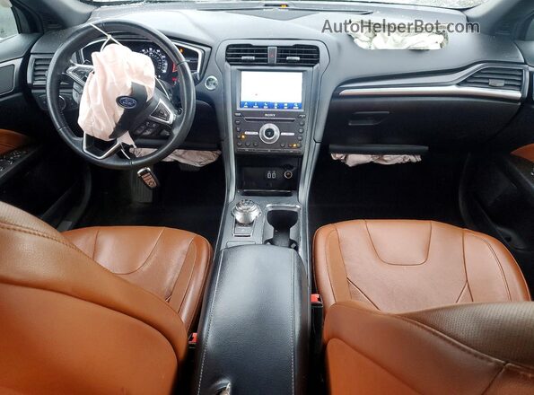 3FA6P0K94LR152701 2020 FORD FUSION Black Dashboard view