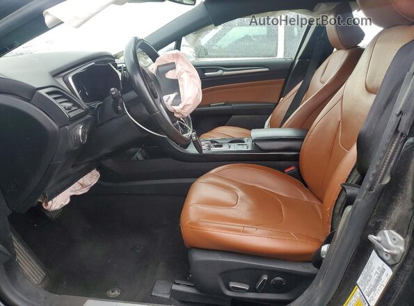 3FA6P0K94LR152701 2020 FORD FUSION Black Front interior view