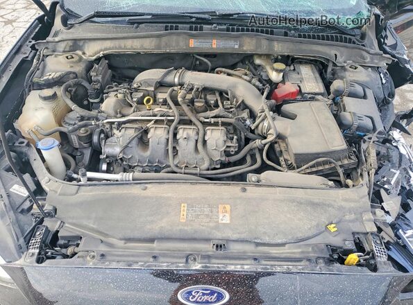 3FA6P0K94LR152701 2020 FORD FUSION Black Rear interior view