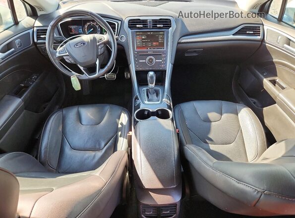 3FA6P0K95GR333912 2016 FORD FUSION Silver წინა პანელის ხედი
