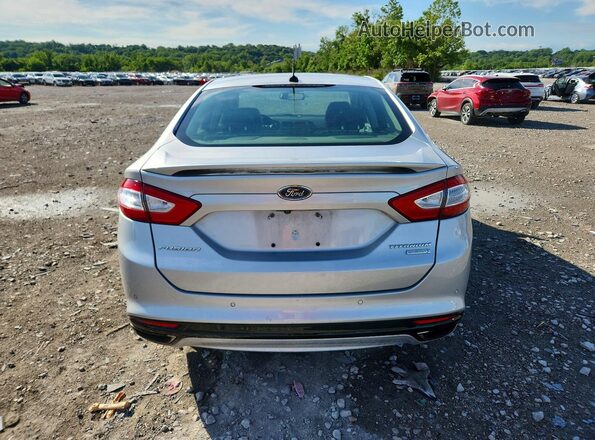 3FA6P0K95GR333912 2016 FORD FUSION Silver უკანა ხედი