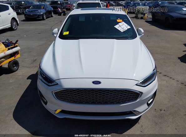3FA6P0K95LR128018 2020 FORD FUSION Белый Вид щитка приборов
